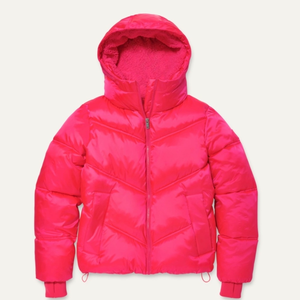 UGG Ronney Water Resistant Crop Puffer Jacket